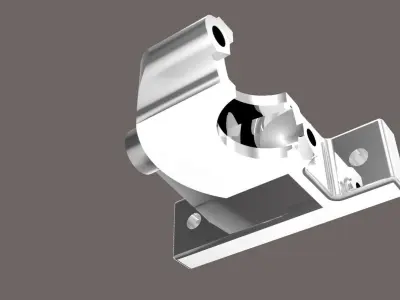 parts stainless steel bracket Free 3D model