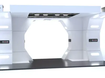 The Mandalorian - Rebel Prison Ship 3 - Crossing 1-6 scale 3D print model