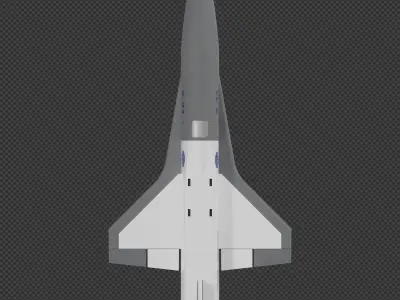 Orbital Sciences Corporation X-34 3D model