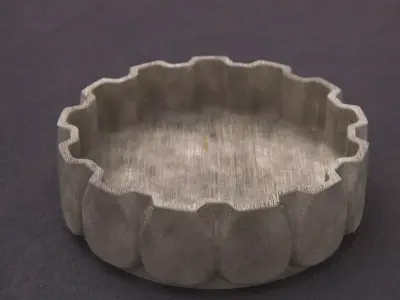 Unique ceramic wood kitchen art Stl  3D model