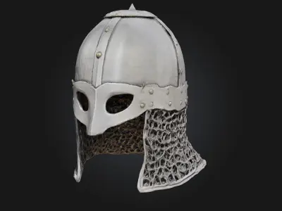 Viking Warrior Helm 3D model