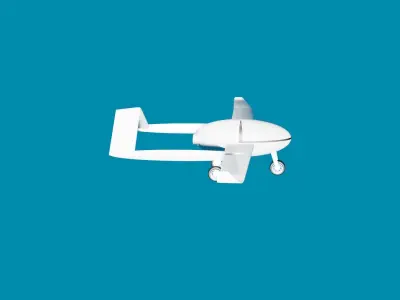 Plane airplane 3D model purchase