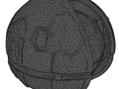 Futuristic Energy Cell 3D Model 3D model purchase
