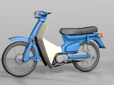 Honda Econo 90 3D model