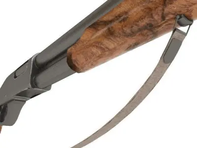 Shotgun m870 3D model