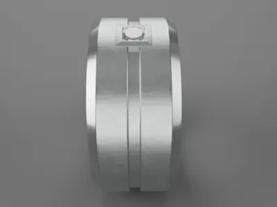 Mens Wedding Band 3D model
