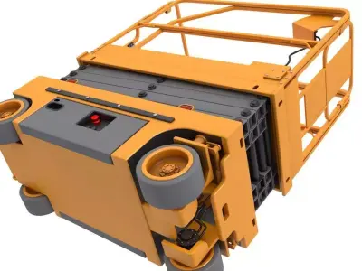 Scissor Lift 3D model get