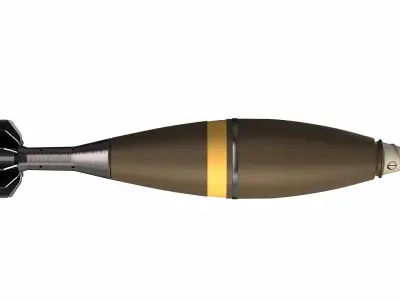 Mortar Shells 3D model