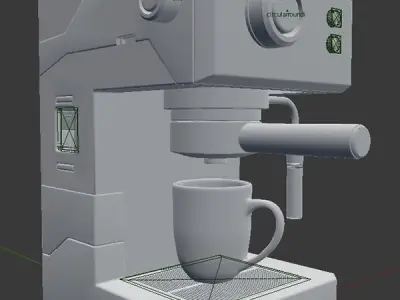 Coffee maker - machine 3D model