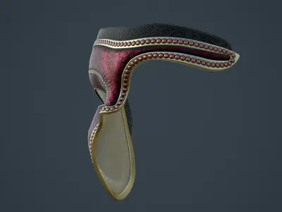 Masquerade Mask Low-poly 3D model