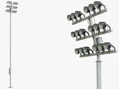  Football Field Lighting Mast 