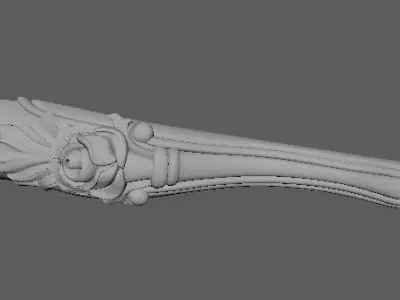 leg High quality 3d models for processing on a cnc machine 3D model 43