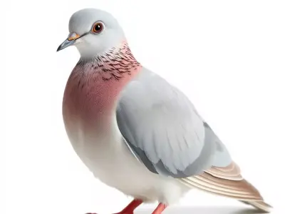 Elegant Pigeon Model Pack Low-poly 3D model