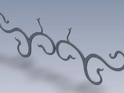 Flower arch  3D model