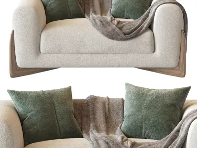 Softbay Armchair 3D model