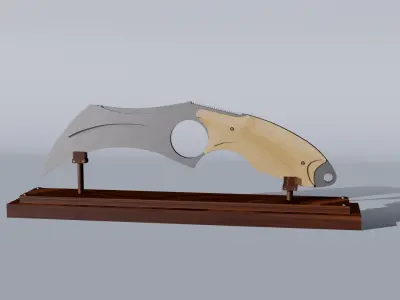 RELIKT KNIFE Free low-poly 3D model