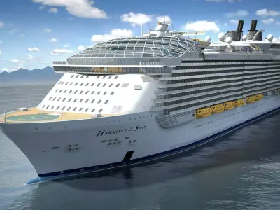Harmony Of The Seas 3D model