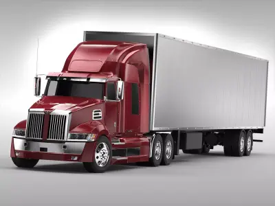 Western Star 5700XE 3D model