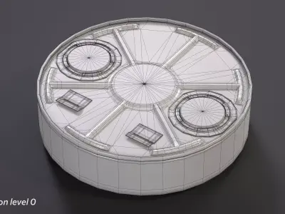TM-62M Anti-Tank Mine High-Poly 3D model