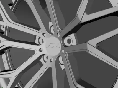WHEEL BASED on FL FORCE ELITE 3D model