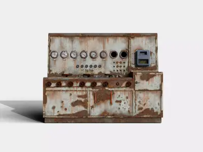 Industrial Controll Panel 3D model