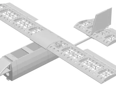 Aircraft 10 3D print model