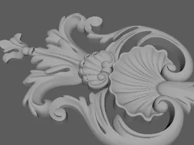 dekor ornament 3D model 228
