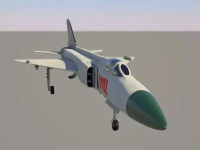 J8 Finback 3D model