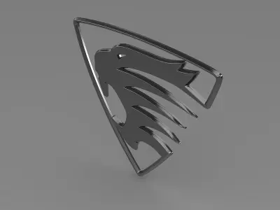 spirra logo 3D model by Sergey