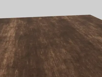 wood floor Low-poly 3D model