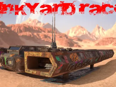 Junkyard Racer 3D model