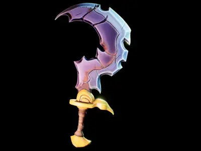 Stylize Axe Low-poly 3D model purchase