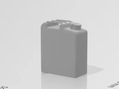 fuel jerry can II Free 3D print model