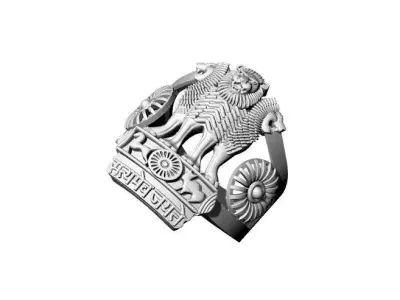 Ashoka Ring 3D print model 3D print model