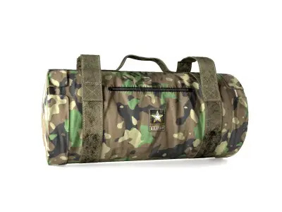 Military Bag US Army Bag Low-poly 3D model