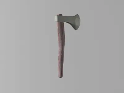 Axe Tool Low-poly 3D model