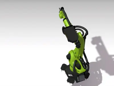 arm Robot KUKA KR120 2900 3D model