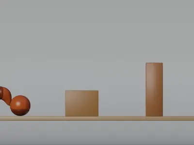 Bouncing Ball - Animation Test or Training Free 3D model