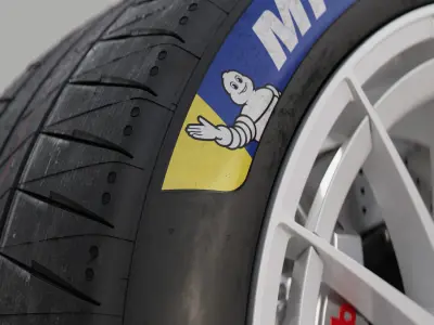 Michelin Pilot Sport EV 27 68 18 Clean 3D model