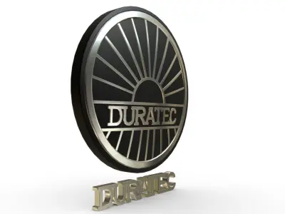 duratec logo 3D model
