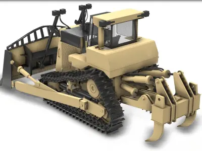 Industrial - Heavy Equipment 140 3D model