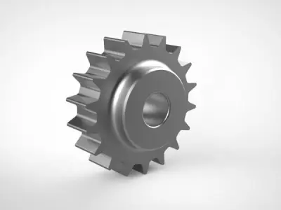 Spur Gear 3D model by 65866