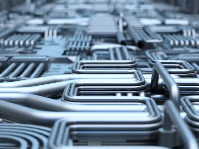 Simple Greeble Cable Kitbash Free 3D model