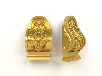 corbel 3D print model