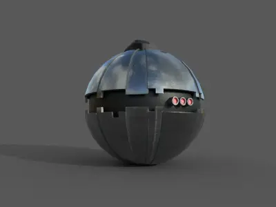 Thermal Detonator Star Wars Prop 3D model