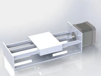 3 Axis CNC Machine Free 3D model