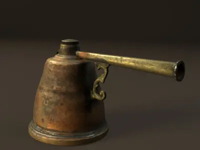 Antique Oil Heater - Photogrammetry 3D model