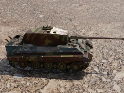 tigerr 2 3d model 3D model