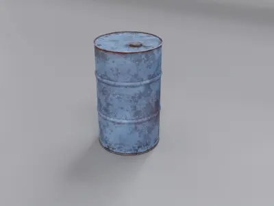 Barrel 3D model shop