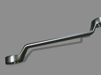 wrench ratchet wrenches Low-poly 3D model